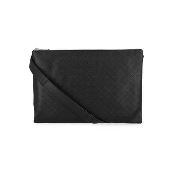 BOTTEGA VENETA Intrecciato Leather Shoulder Messenger Bag Large - Picture 5 of 16